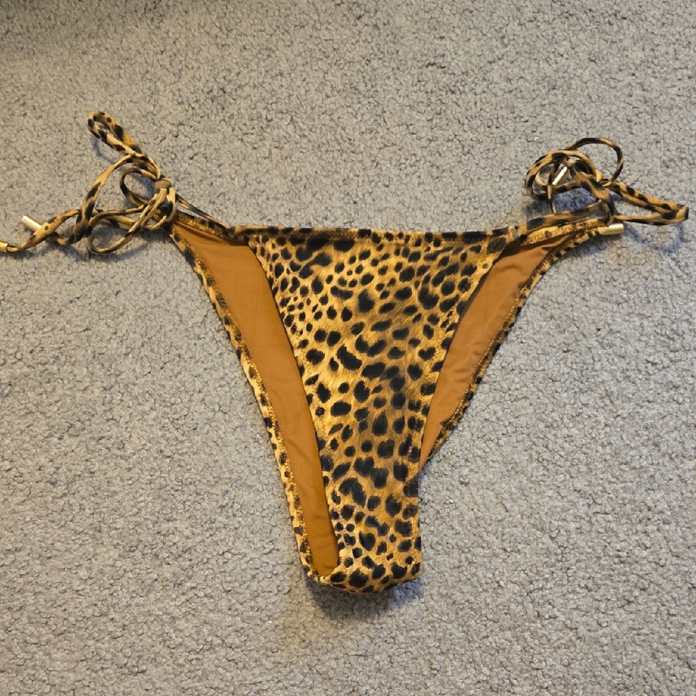 Leopard Print Bikini Bottom